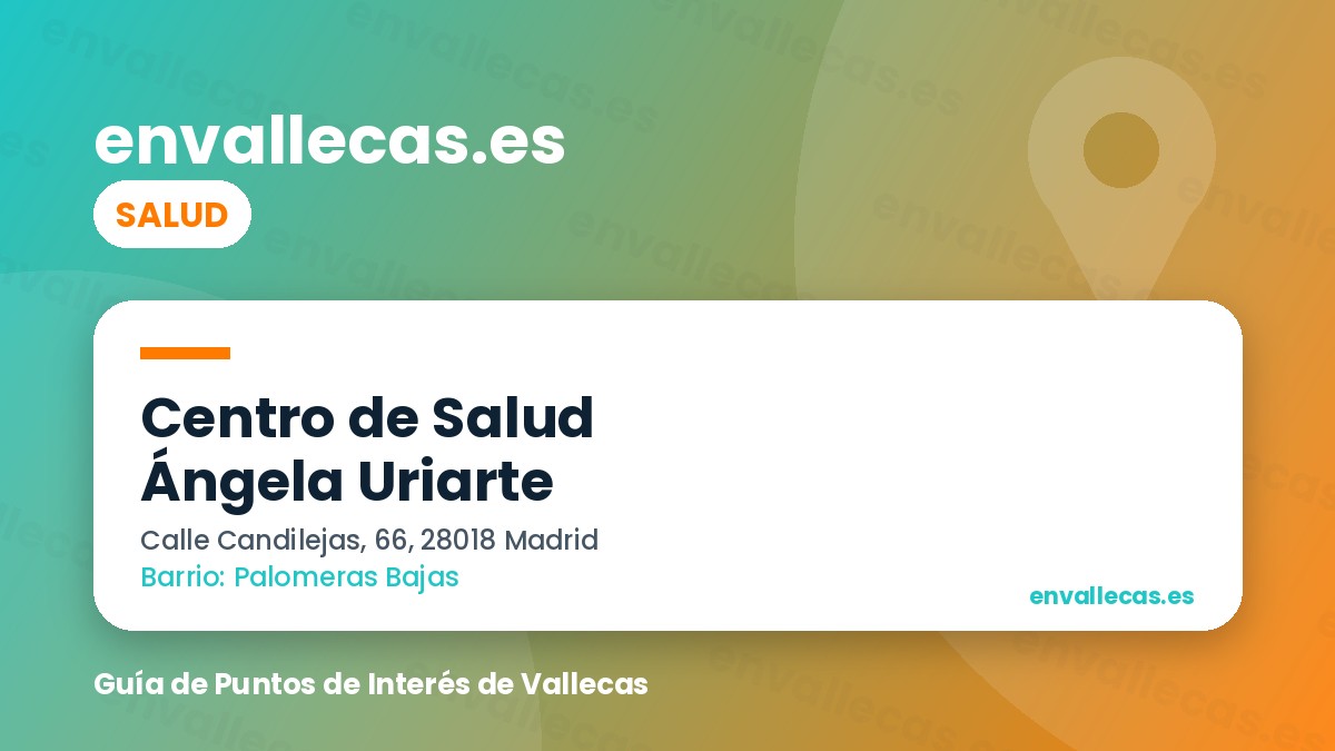 Centro de Salud Ángela Uriarte: enfermería de noche y festivos