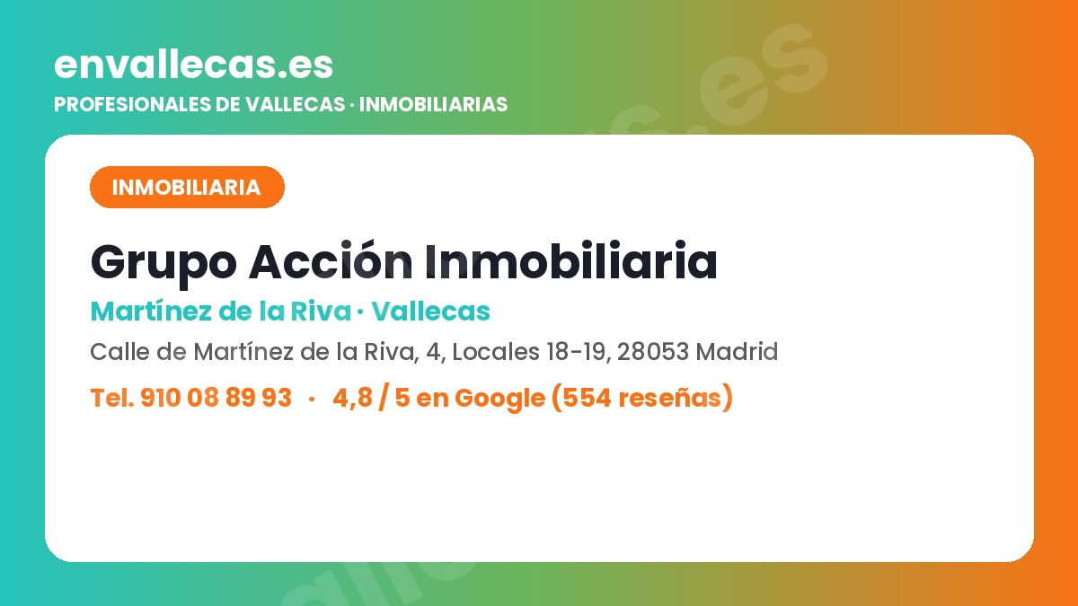 Grupo Acción Inmobiliaria: 554 reseñas en Martínez de la Riva