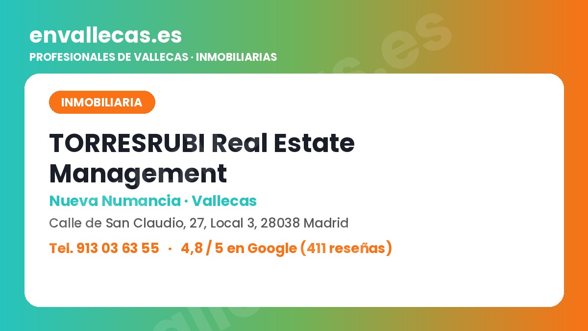 TORRESRUBI, inmobiliaria con 411 reseñas en Nueva Numancia