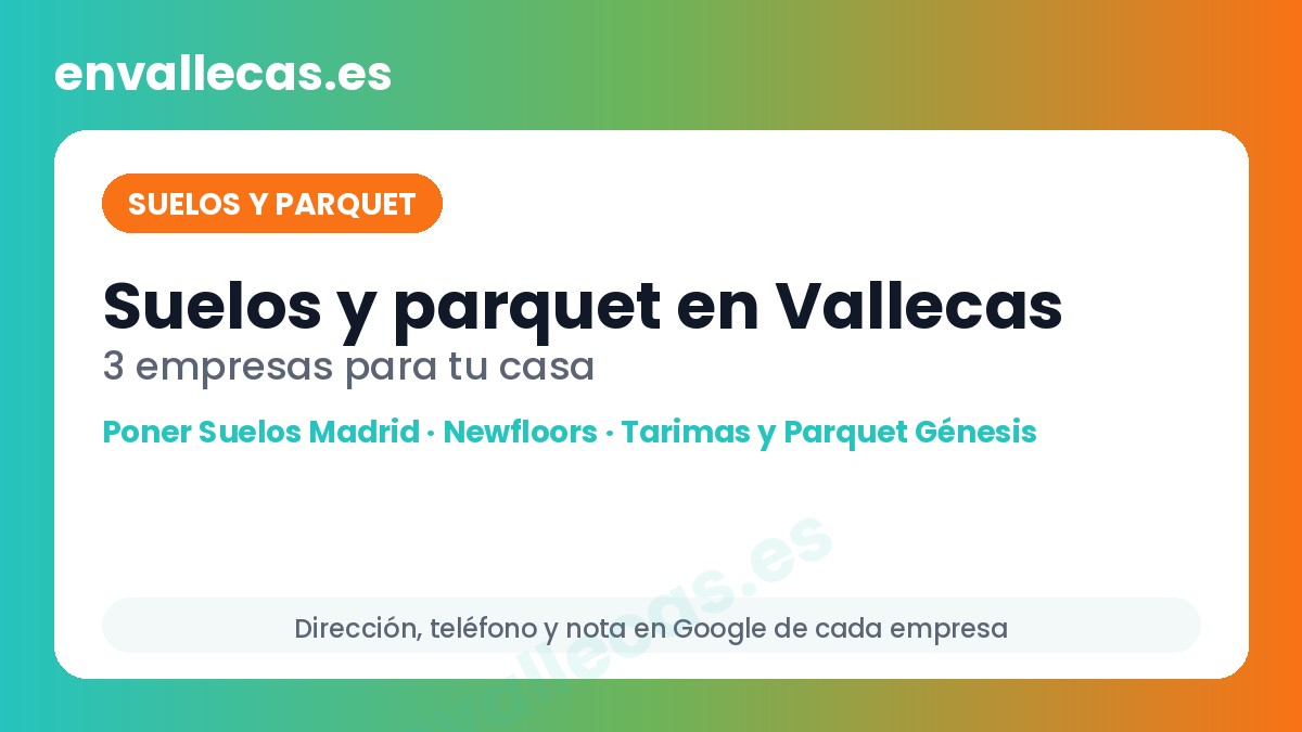 Suelos y parquet en Vallecas: 3 empresas para tu casa