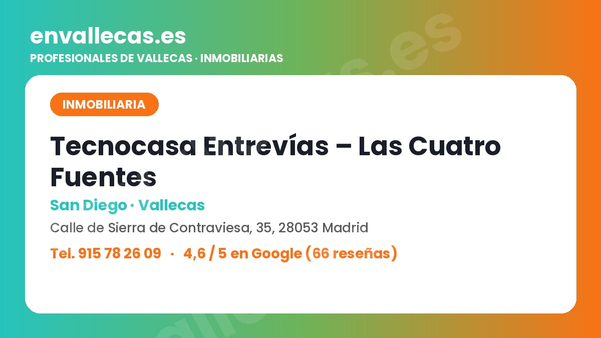 Tecnocasa Cuatro Fuentes, inmobiliaria en San Diego