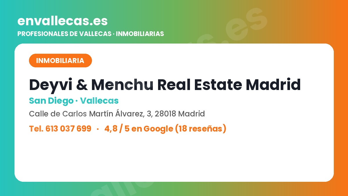 Deyvi & Menchu Real Estate, inmobiliaria en San Diego